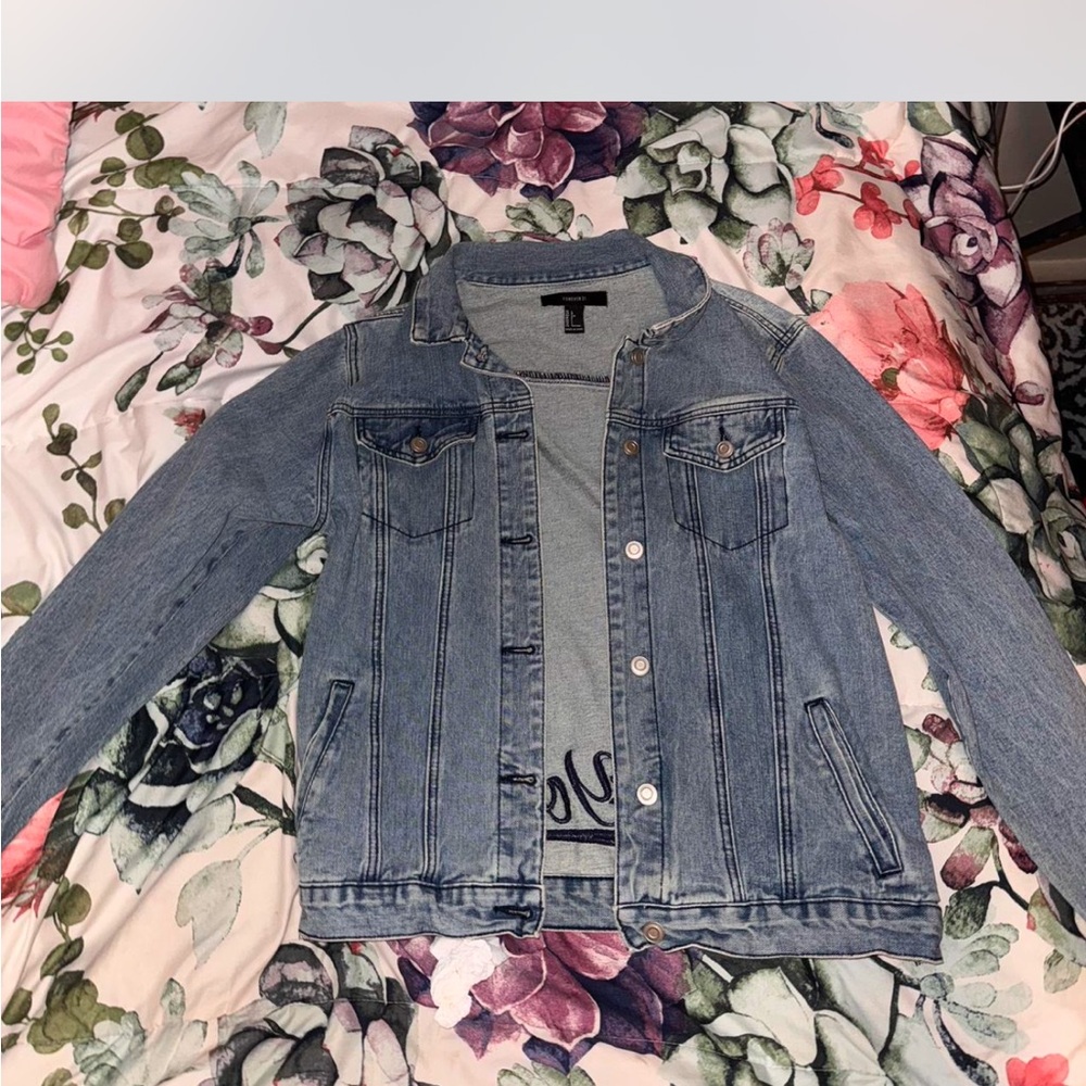 Forever 21 oversized denim